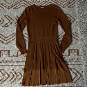 Chloe knit skater dress